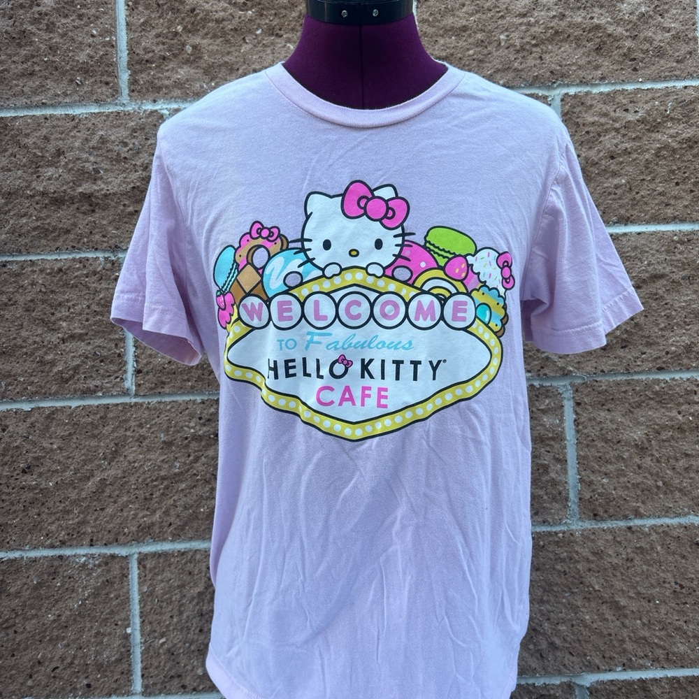 Hello Kitty Light Pink Cafe T-Shirt